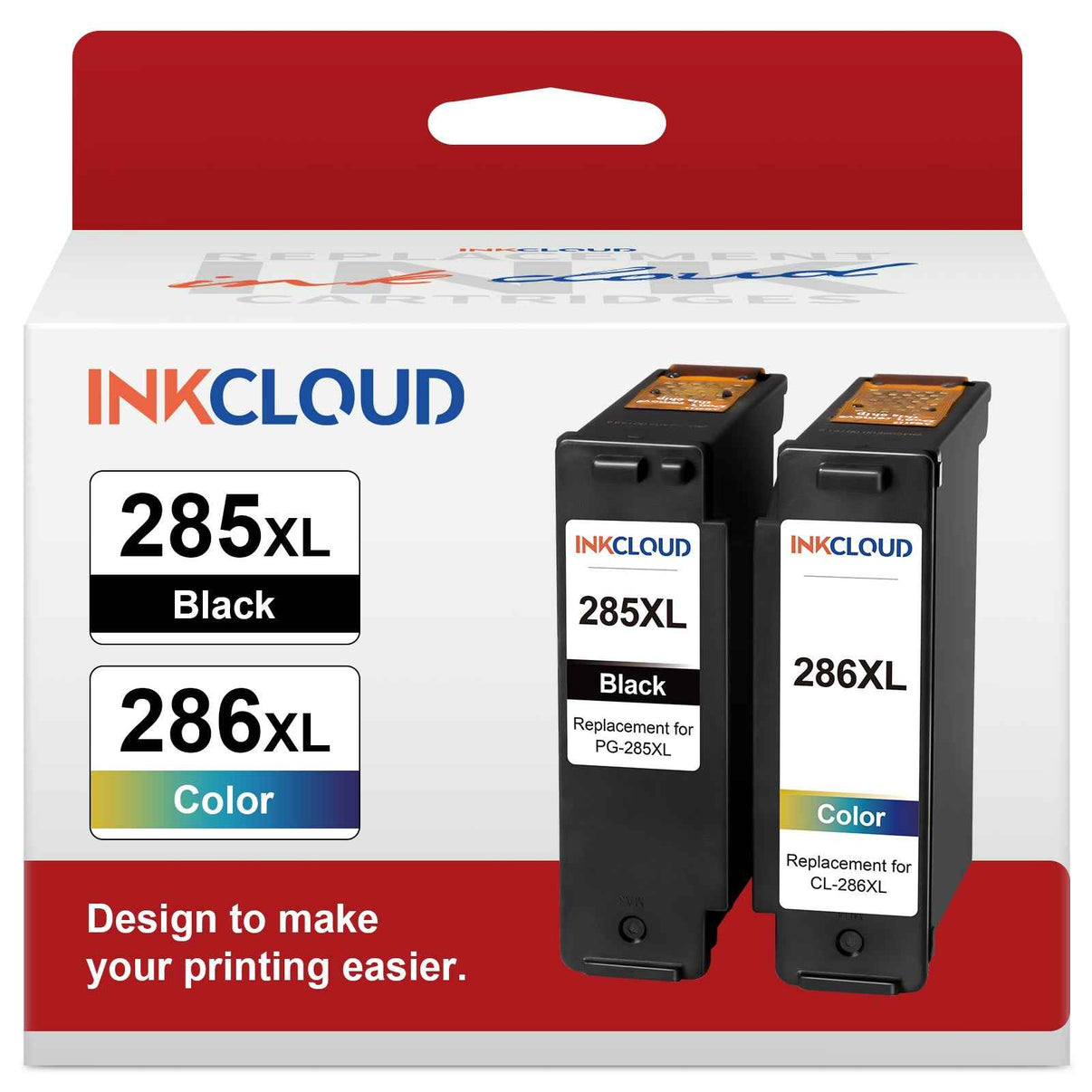 Canon PG-285XL/CL-286XL Compatible Ink Cartridge — High Capacity | INKCLOUD