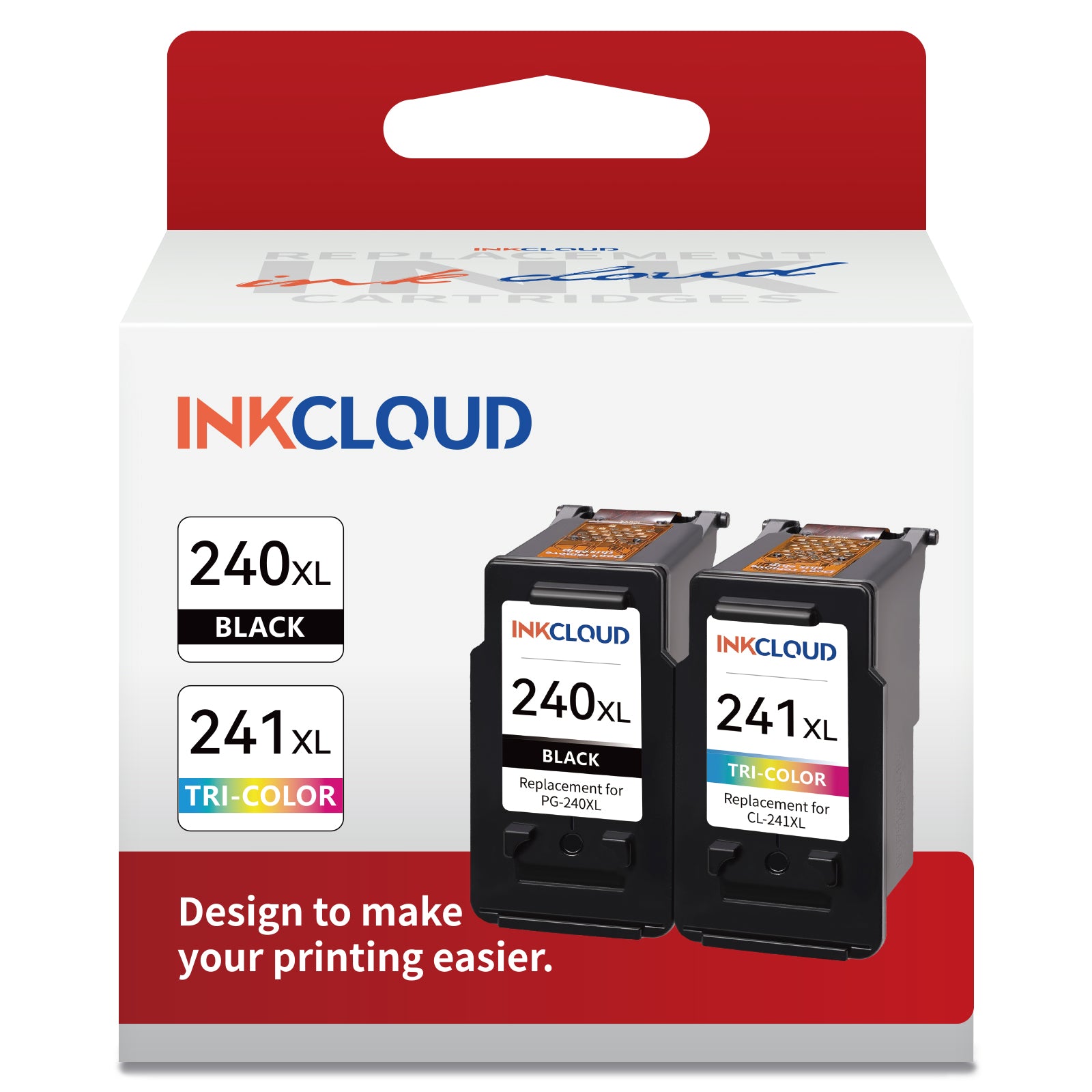 Canon PG-240XL CL-241XL Compatible Ink - High Yield 650 BK – INKCLOUD