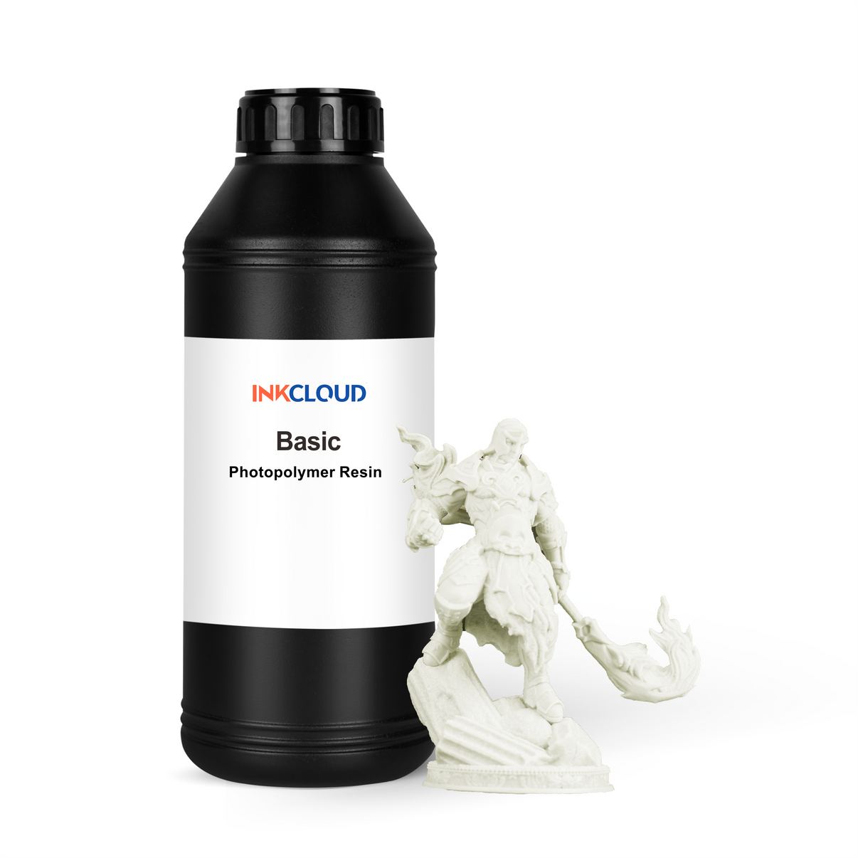 INKCLOUD™ Rigid Resin – High-Detail Photopolymer Resin for LCD/DLP 3D Printers, Sharp Edges & Accurate Geometry for B2B Prototyping