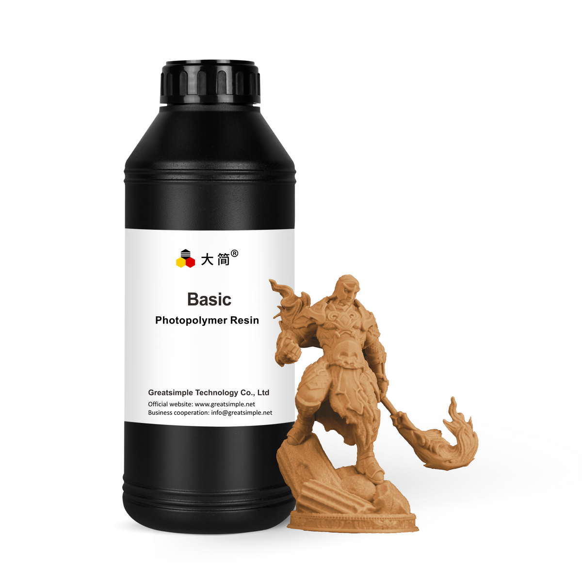 INKCLOUD™ Rigid Resin – Stable Formula, Smooth Flow Photopolymer Resin for High-Precision Design Samples & Presentation Prototypes